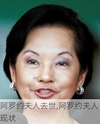 阿罗约夫人去世,阿罗约夫人现状