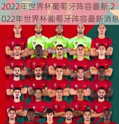 2022年世界杯葡萄牙阵容最新,2022年世界杯葡萄牙阵容最新消息