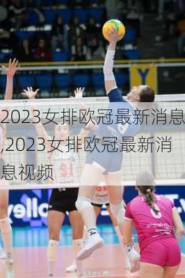 2023女排欧冠最新消息,2023女排欧冠最新消息视频