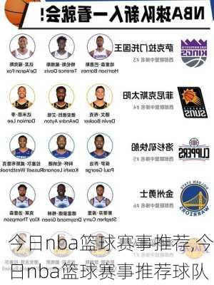 今日nba篮球赛事推荐,今日nba篮球赛事推荐球队