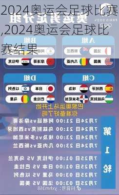 2024奥运会足球比赛,2024奥运会足球比赛结果