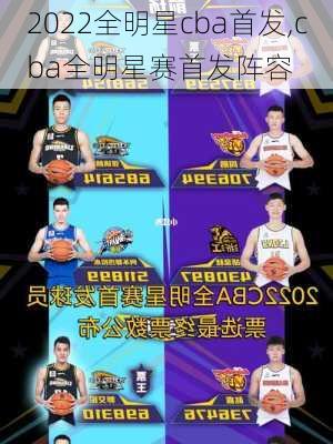 2022全明星cba首发,cba全明星赛首发阵容