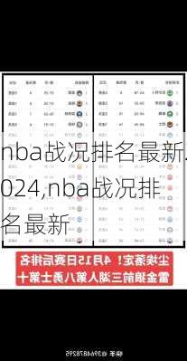 nba战况排名最新2024,nba战况排名最新