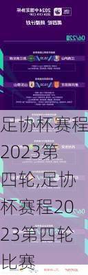 足协杯赛程2023第四轮,足协杯赛程2023第四轮比赛