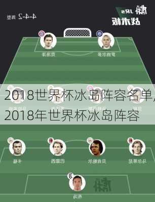 2018世界杯冰岛阵容名单,2018年世界杯冰岛阵容