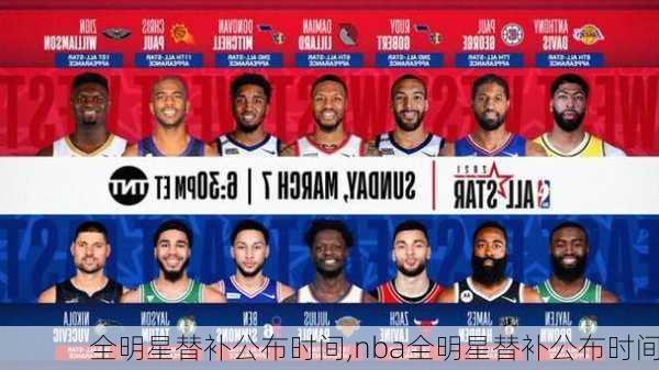 全明星替补公布时间,nba全明星替补公布时间