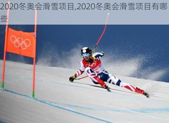 2020冬奥会滑雪项目,2020冬奥会滑雪项目有哪些