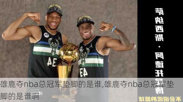 雄鹿夺nba总冠军垫脚的是谁,雄鹿夺nba总冠军垫脚的是谁啊