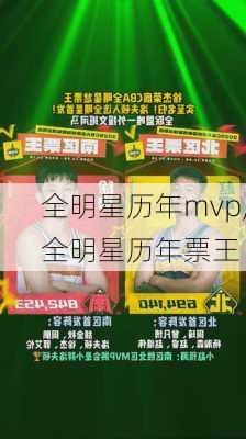 全明星历年mvp,全明星历年票王